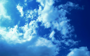 Home » Nature »Beautiful blue sky HD Desktop Wallpaper