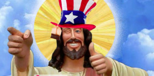 Teabagger Jesus. - Teabagger Jesus image: Buddy Christ composite by ...