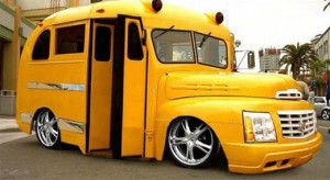 Pimped Out Caddy School Bus