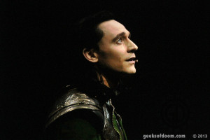 Tom Hiddleston as Loki SDCC 2013