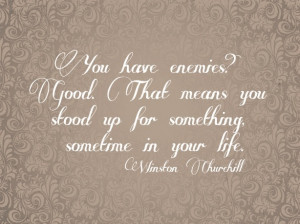 Great quote from Winston Churchill!