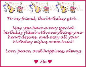 funny happy birthday poems for best friends | Picture Papers