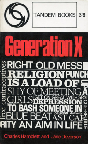 Generation X book cover