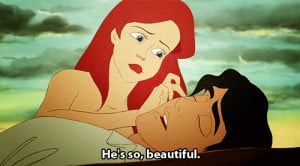 the little mermaid,ariel,love quotes