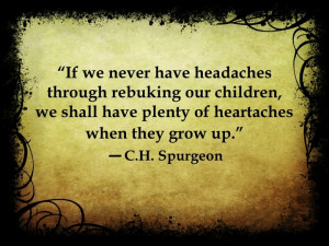 Difficult truth from C.H. Spurgeon.