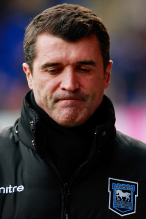 Roy Keane Roy Keane manager of Ipswich looks on during the npower