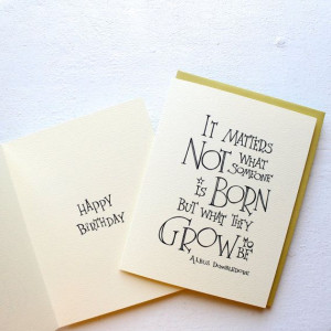 ... ://www.etsy.com/listing/183669224/harry-potter-quote-birthday-card
