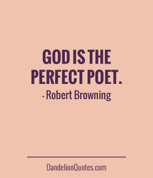 God Is The Perfect Poet - Bible Quote