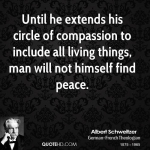 Albert Schweitzer Peace Quotes