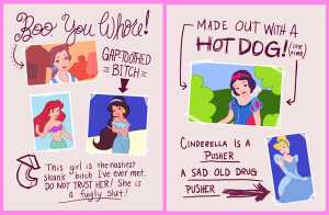 Draft08 - Disney's Mean Girls Burn Book by whysoawesome