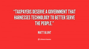 ... government that harnesses technology to better serve the people