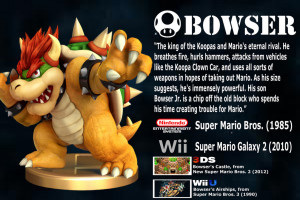 Super Smash Bros. Wii U/3ds Bio #4 Bowser by TNTyoshiART