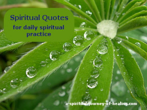 Spiritual Quotes Train our Minds To Allow God Access