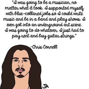 Chris Cornell Talks Longevity, In Illustrated Form