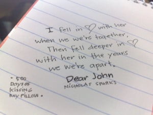 Dear john quotes wallpapers