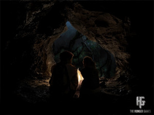 The Hunger Games Peeta/Katniss [In the cave]