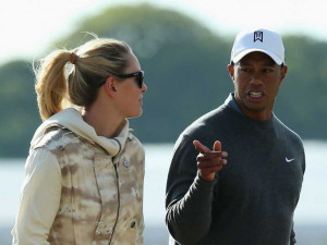 Tiger Woods And Lindsey...