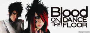 Blood On The Dance Floor Facebook Cover