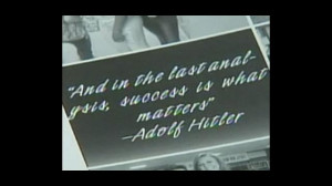 An inspirational quote by Adolf Hitler slipped past the editors of a ...