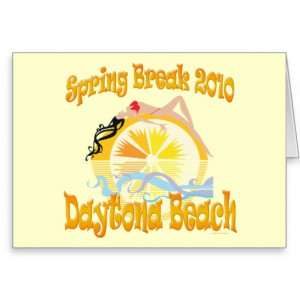 Spring Break Daytona Beach 2010 Cards