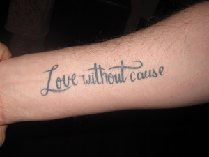 Love Quote Tattoos