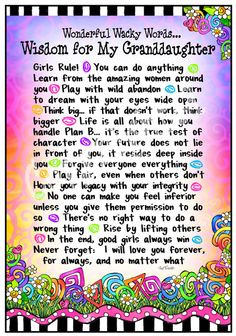 for my precious and beautiful granddaughters berkli amp myla and soon ...