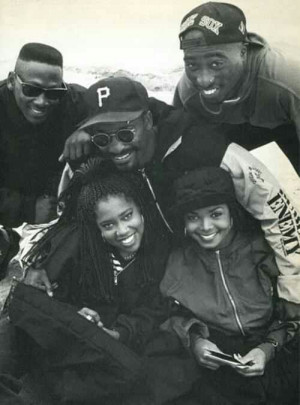 ... King, Janet Jackson & Tupac Shakur) with director John Singleton