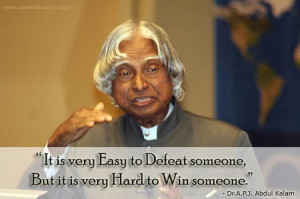 Here are top Inspirational Quotes by Dr. Abdul Kalam which tells about ...