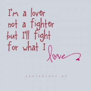 Fight for love