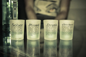 This week I'm grateful for... Monday night drinking