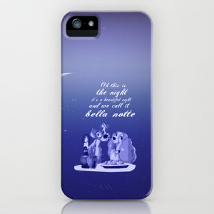 bella notte lady and the tramp romantic quote iPhone amp iPod Case
