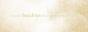Christian Facebook Cover Photos with Bible Verses Galatians 5 Freedom