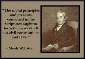 Webster and moral principles