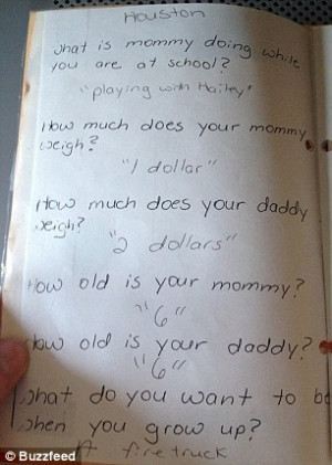 ... grow up!' Hilarious proof that kids really do say the funniest things