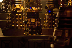 We get to see a war-ravaged Skaro.