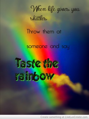 Throw Skittles