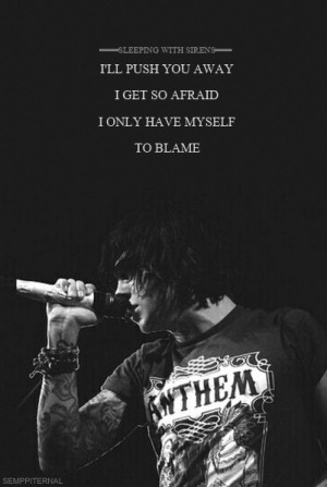 Stomach Tied In Knots, Sleeping With Sirens
