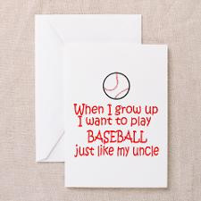 Baseball...just like Uncle Greeting Cards (Package for