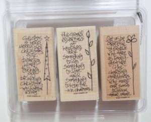 Stampin Up Sidekick Sayings Stamp Set - Retired