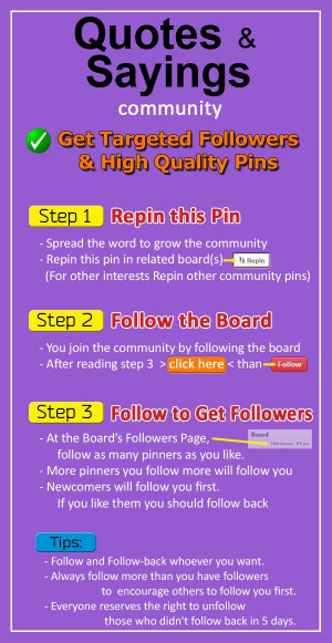 Click here' for Quotes & Sayings Follow Back Community - Get Targeted ...