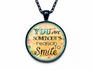 Inspiration Quote #Necklace Charm
