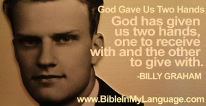 ... quote from Rev.Billy Graham is an encouragement to you, and your loved