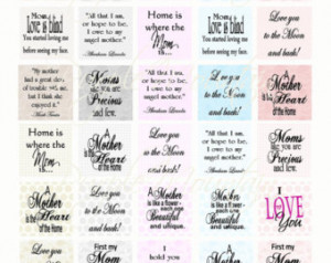 ... Quotes, Sayings, Instant Digital Download Collage Graphic 8.5x11