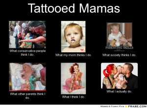 ... little about my opinion on tattoos. Especially tattoos on women