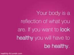 Your body is your reflection of health