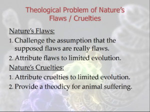 Thus, theologians of all stripes have to face the problem of animal ...
