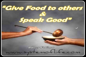 Sayingsgive Foodtootherandspeakgood 20120508 1173021963