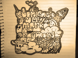 Notebook Doodle Cyanidetictac