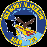 Navy USS Henry M. Jackson (SSBN-730), submarine emblem