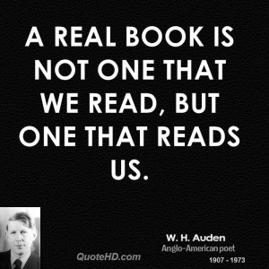 Auden Quote